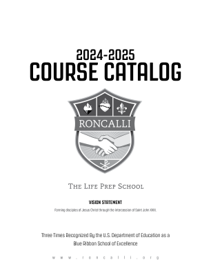 2024-2025 课程目录